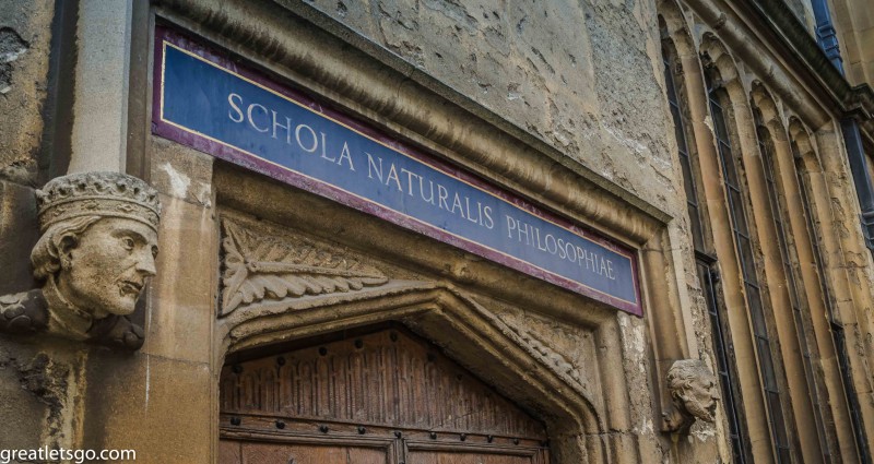 Oxford, UK - Building off a court yard