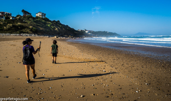 Bidart beach, Baharak and Kasm