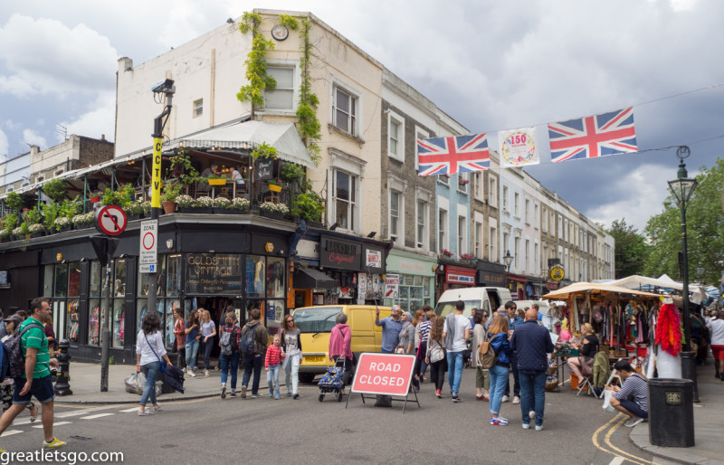 Portobello Market, London