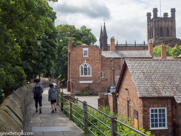 Roman Walls, Chester, England