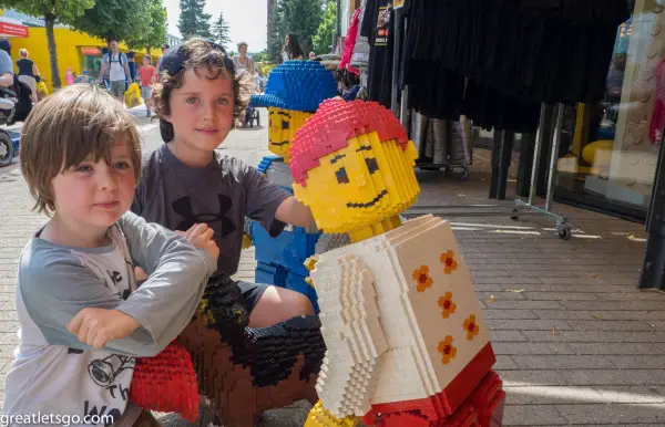 Kasm & Caelen at Legoland