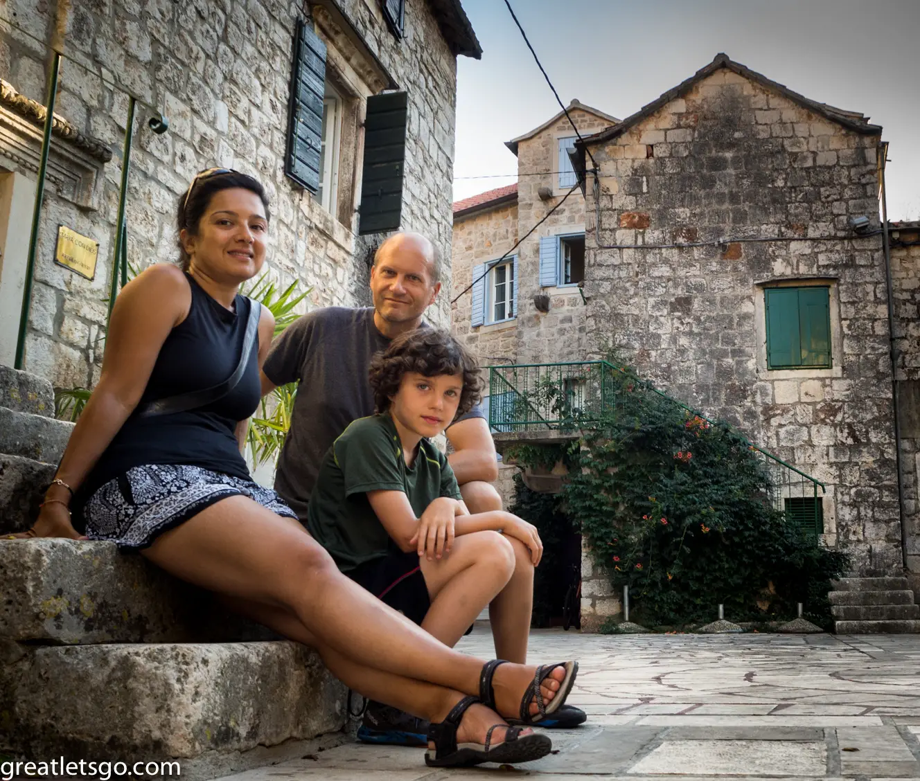 Family Photo Stari Grad Croatia