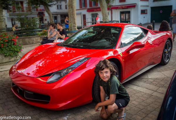 Ferrari in Saint-Jean de Luz